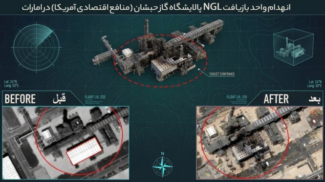Citra Satelit Ungkap Pangkalan Militer Rusak Parah Akibat Serangan Iran