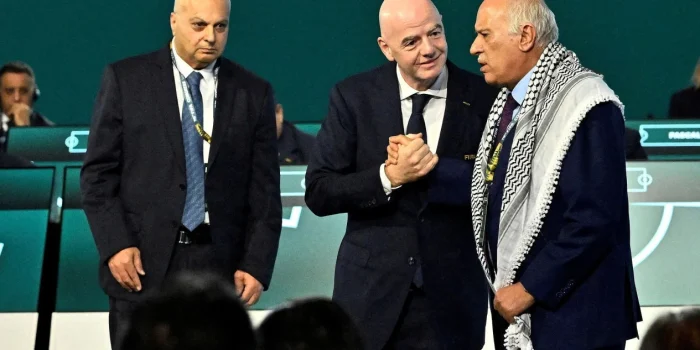 Delegasi Palestina Tolak Jabat Tangan Israel di Hadapan Gianni Infantino