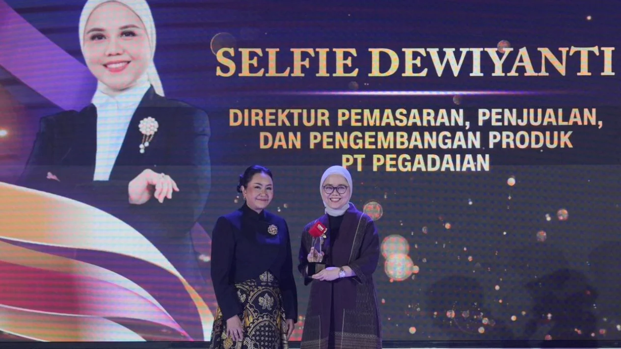 Direktur Pegadaian Selfie Dianugerahi Penghargaan Pemimpin Perempuan Indonesia