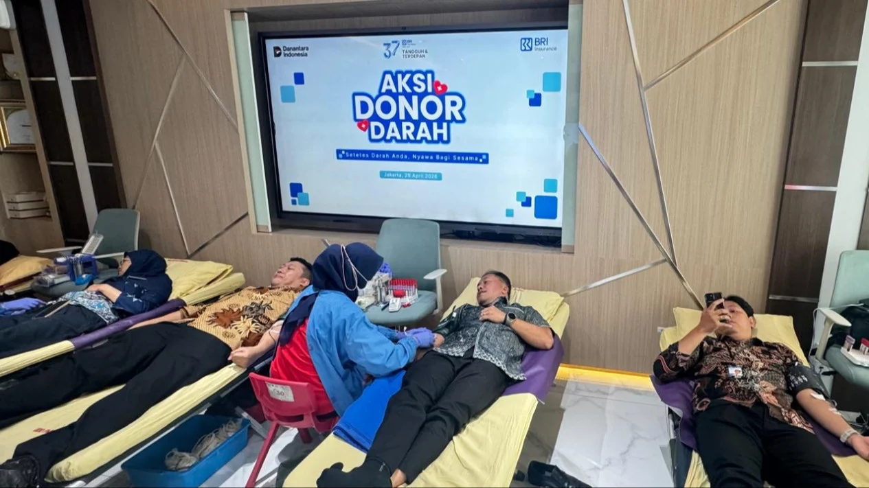Donor Darah Serentak BRINS di 18 Lokasi, Target 1.000 Kantong