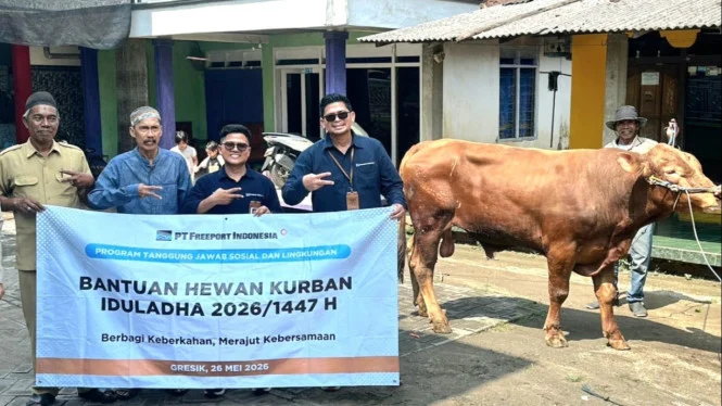 Grup MIND ID Salurkan 1.735 Hewan Kurban di Sumatera hingga Papua