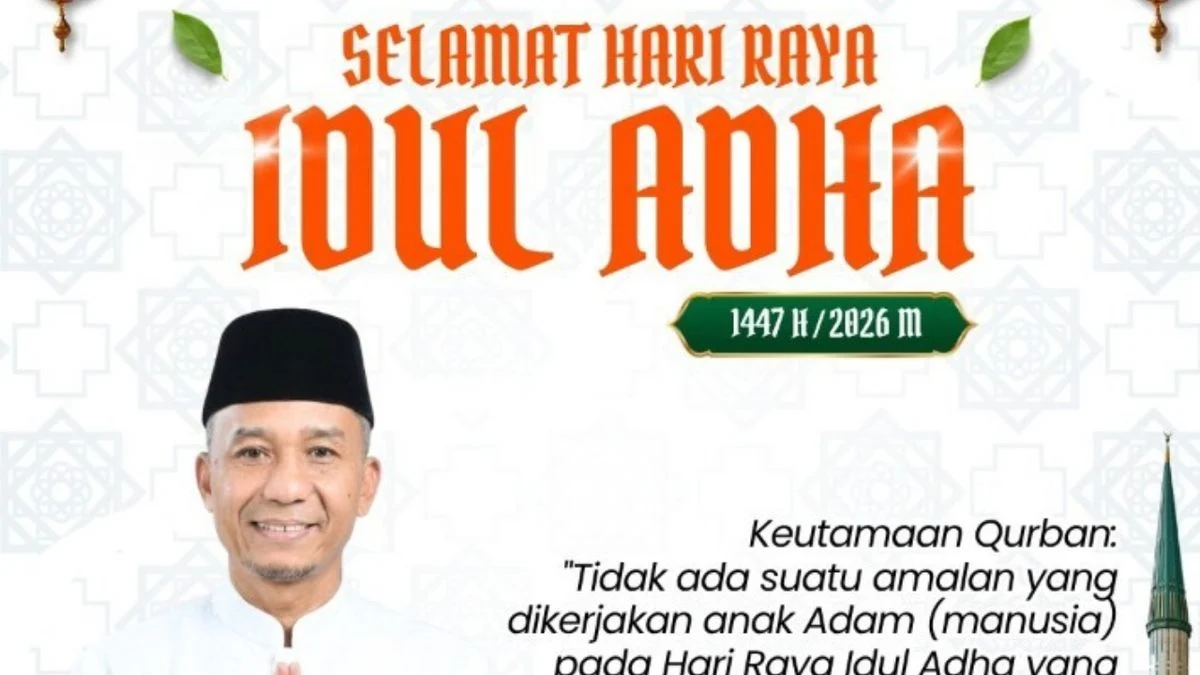 H. Ruswa, M.Pd.I Tingkatkan Palayanan dan Berbagi Kepada Masyarakat di Momentum idul Adha 1447 H