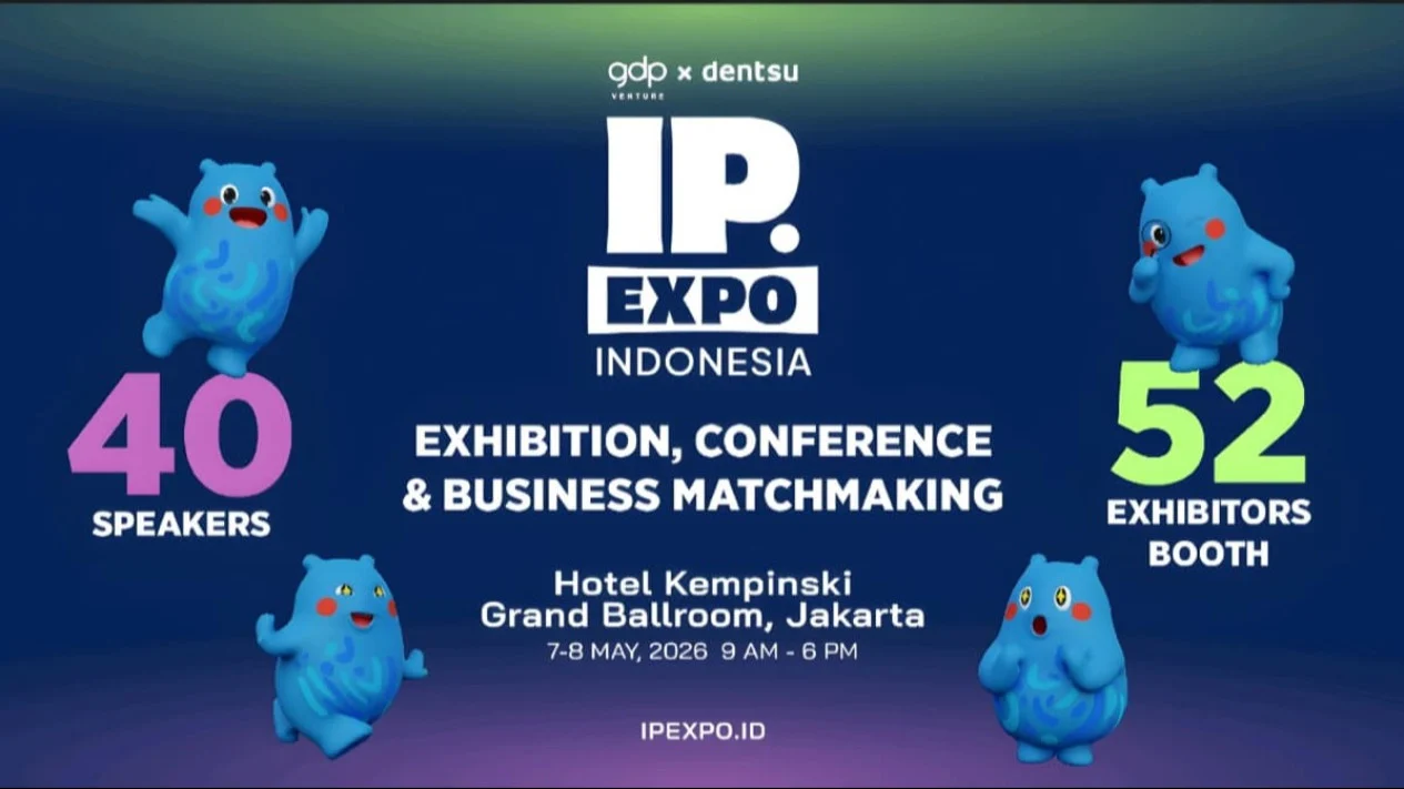 Indonesia IP Expo 2026: Pertemuan Para Pemain Utama IP Global, Merek, dan Ekonomi Kreatif di Jakarta