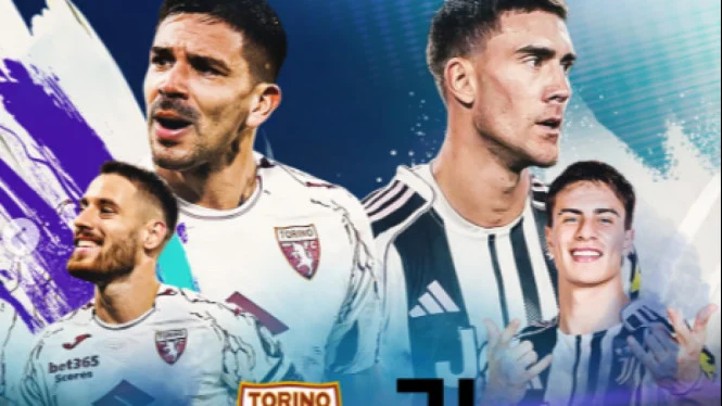 Juventus vs Torino: Live ANTV, Raih Tiket Liga Champions
