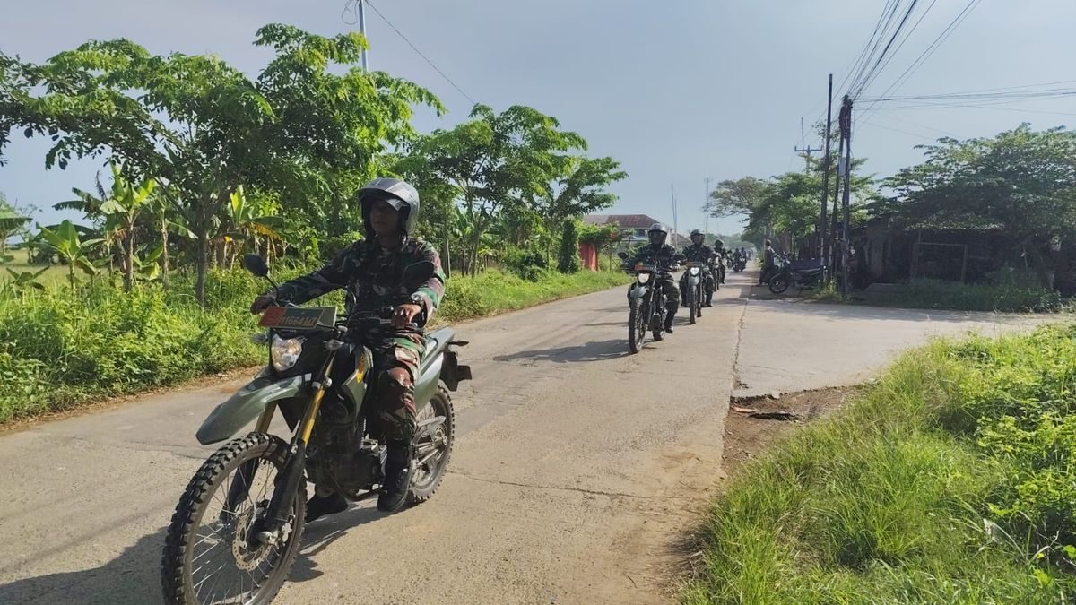 Kapten Inf Sudiyanto Pimpin Langsung Patroli Siaga May Day, Lelea Aman dan Kondusif