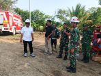 Kebakaran Melanda Fasilitas Pertamina di Losarang, Dandim Indramayu Tinjau Lokasi