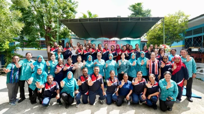 Ketua TP PKK Ajak Siswa Alor Jadikan CKG untuk Investasi Masa Depan