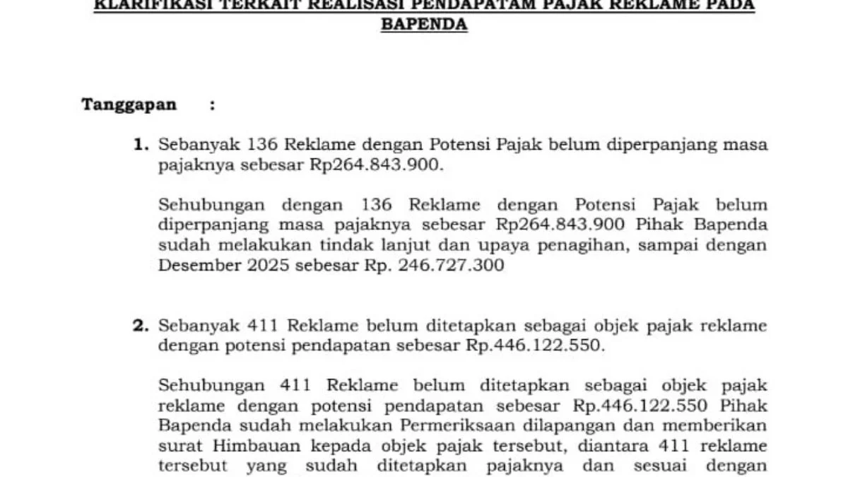 Klarifikasi Bapenda Indramayu Dinilai Tak Resmi, Ketua IWOI Soroti Jawaban Kayak Anak SMP