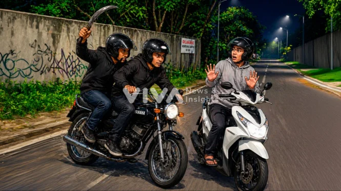 Mahasiswi Unpad Terlindas Motor Jambret di Jatinangor