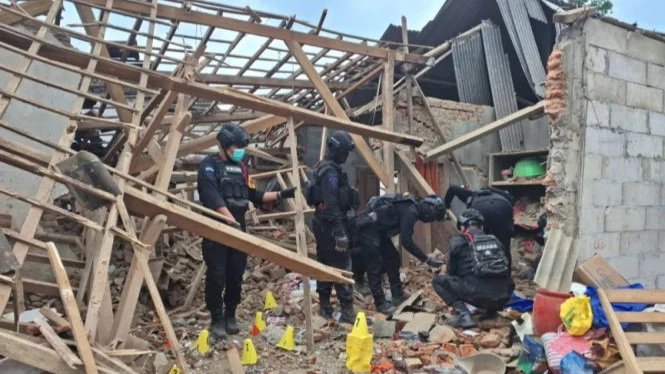 Malang: Rumah Meledak, Polisi Duga Gegara Ini