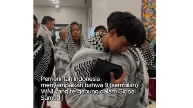 Momen Haru Kepulangan 9 WNI yang Tertangkap di Israel ke Istanbul, Disambut Konjen RI