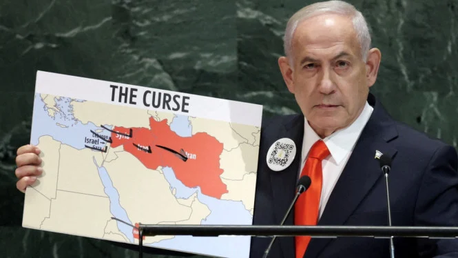 Netanyahu: Israel Kuasai 60% Wilayah Gaza