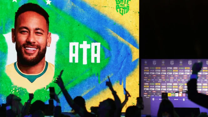 Neymar ke Piala Dunia 2026: Ancelotti Panggil, Suporter Brasil Histeris