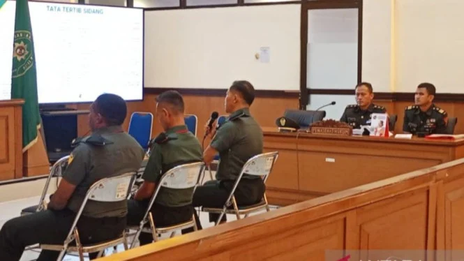 Oditur Militer: Tiga Prajurit TNI Tak Terbukti Berencana Bunuh Kacab Bank