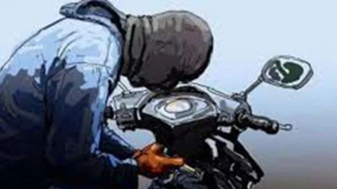 Pasangan Kekasih Kompak Curi Motor di Hajatan Pernikahan Banten