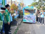 Pawai Khitan Massal Semarak di Milad ke-94 Pemuda Muhammadiyah Haurgeulis