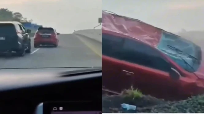 Pelaku Pembunuhan di Bogor Diburu Hingga Terguling di Tol Cisumdawu