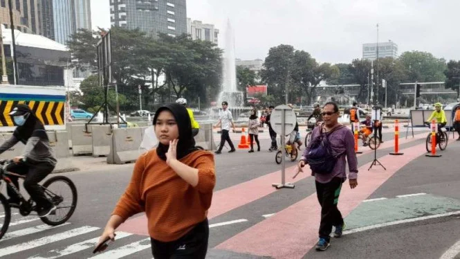 Penertiban Pedagang Es Krim di CFD Bundaran HI, Satpol PP Sampaikan Permohonan Maaf
