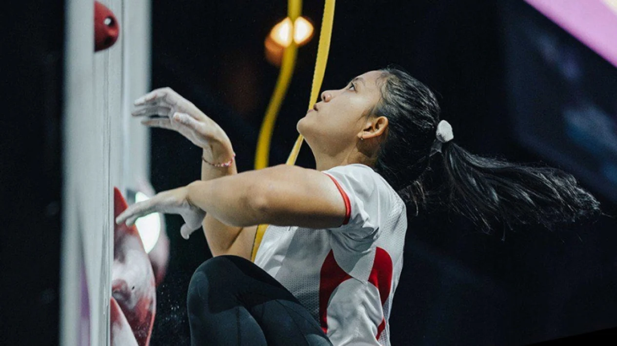 Penyelamat Indonesia di China: Satu-satunya Peraih Medali World Climbing Series
