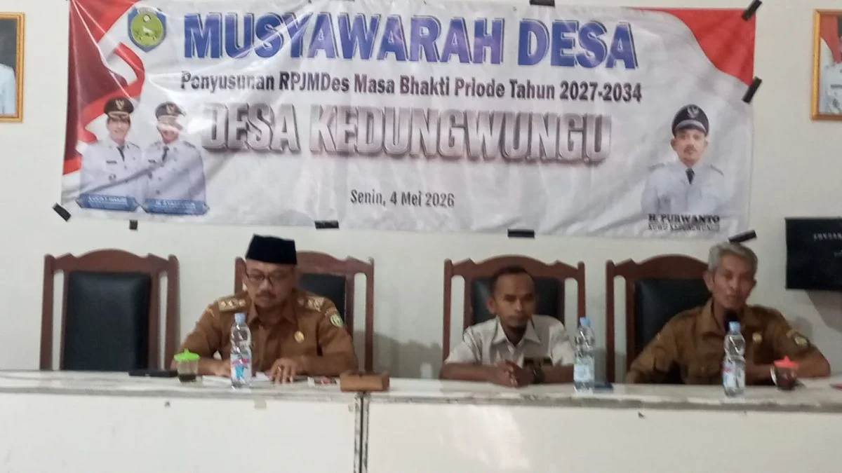 Penyusunan RPJMDes 2027–2034 Desa Kedungwungu Berlandaskan Aspirasi Warga