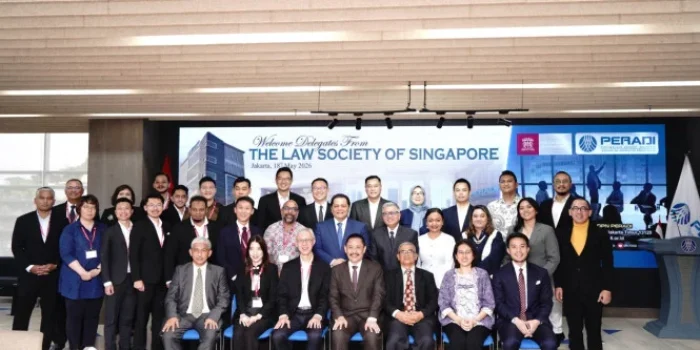 Peradi dan Advokat Singapura Perkuat Kerjasama Proyek Infrastruktur