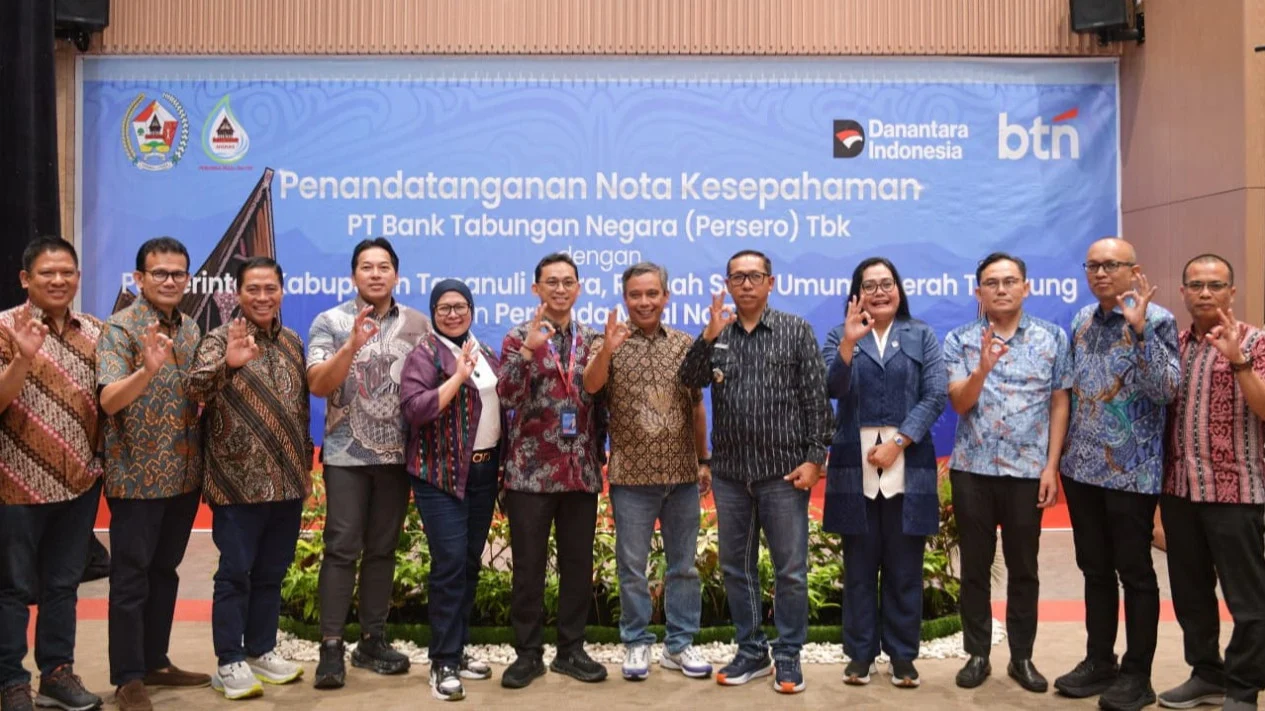 Perkuat Kolaborasi Tingkatkan Layanan Publik, BTN Gandeng Pemkab Tapanuli Utara