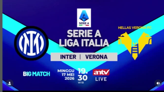 Pertandingan Inter Milan vs Hellas Verona Tayang Langsung di ANTV, Saksikan Momen Juara!