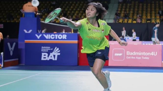 Pertarungan Perdana Thalita Ramadhani Melawan Ratchanok Intanon di Thailand Open 2026