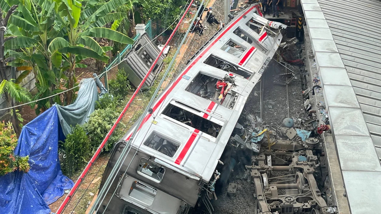 Polisi Periksa 31 Saksi Kecelakaan Kereta Api