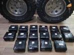 Polisi Sita 16 Kg Sabu yang Diselundupkan dalam Ban Mobil