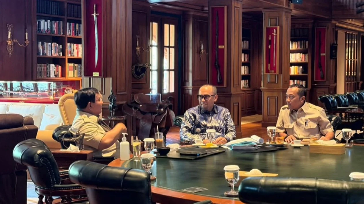 Prabowo Bertemu Kepala PPATK Bahas Pengawasan Dana Pemerintah