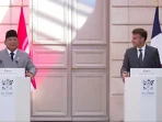 Prabowo Dipuji Macron atas Keberaniannya dalam Isu Perdamaian Palestina