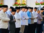 Prabowo Shalat Idul Adha Bersama WNI di Paris