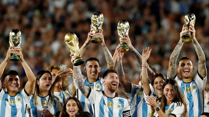 Profil Timnas Argentina 2026: Messi & Lautaro Martinez di Piala Dunia