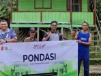 Program Perbaikan Rumah Warga oleh Triputra Agro Persada di Punan Malinau