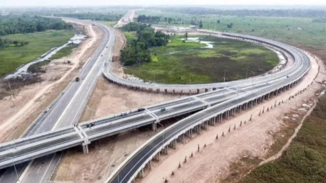 Progres Pembangunan Tol Palembang-Betung Capai 81,99 Persen