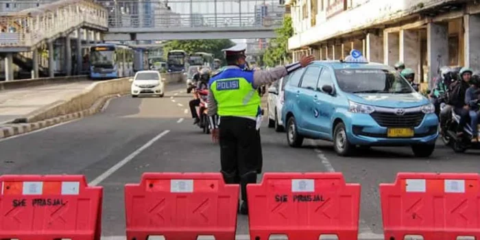 Rekayasa Lalu Lintas Peringatan May Day di Monas Hari Ini