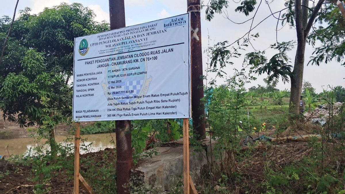 Revitalisasi Jembatan Cilogog Jabar Atasi Banjir Kronis, Warga Antusias