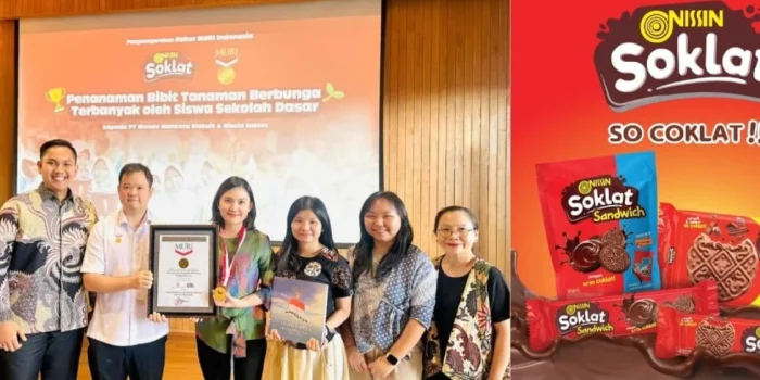 Ribuan Siswa SD Bersama Monde Mahkota & Nissin Soklat Peduli Lingkungan
