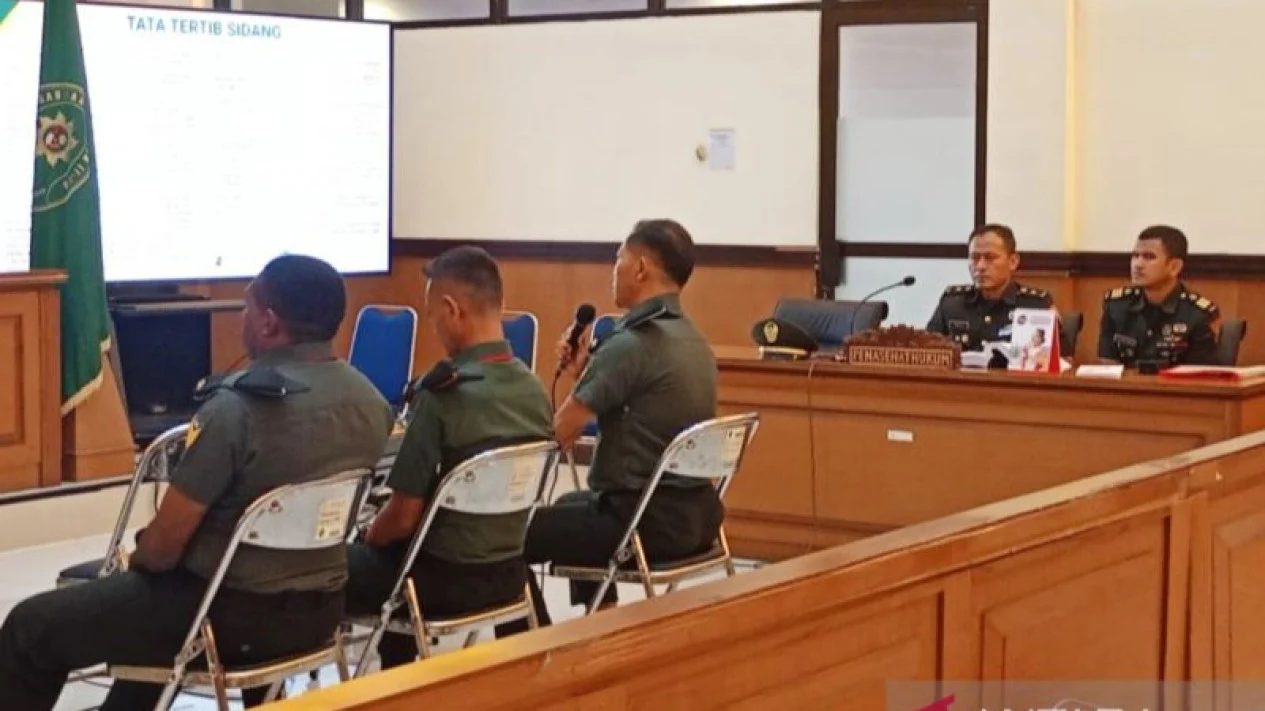 Tiga Prajurit TNI Penculik dan Pembunuh Kacab Bank Sampaikan Permintaan Maaf