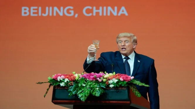 Trump Nikmati Hidangan Khas Beijing: Bebek Peking dan Bakpao Babi Goreng
