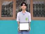 Umay Alfattah Juara 3 Kaligrafi Haurgeulis SMA Muhammadiyah