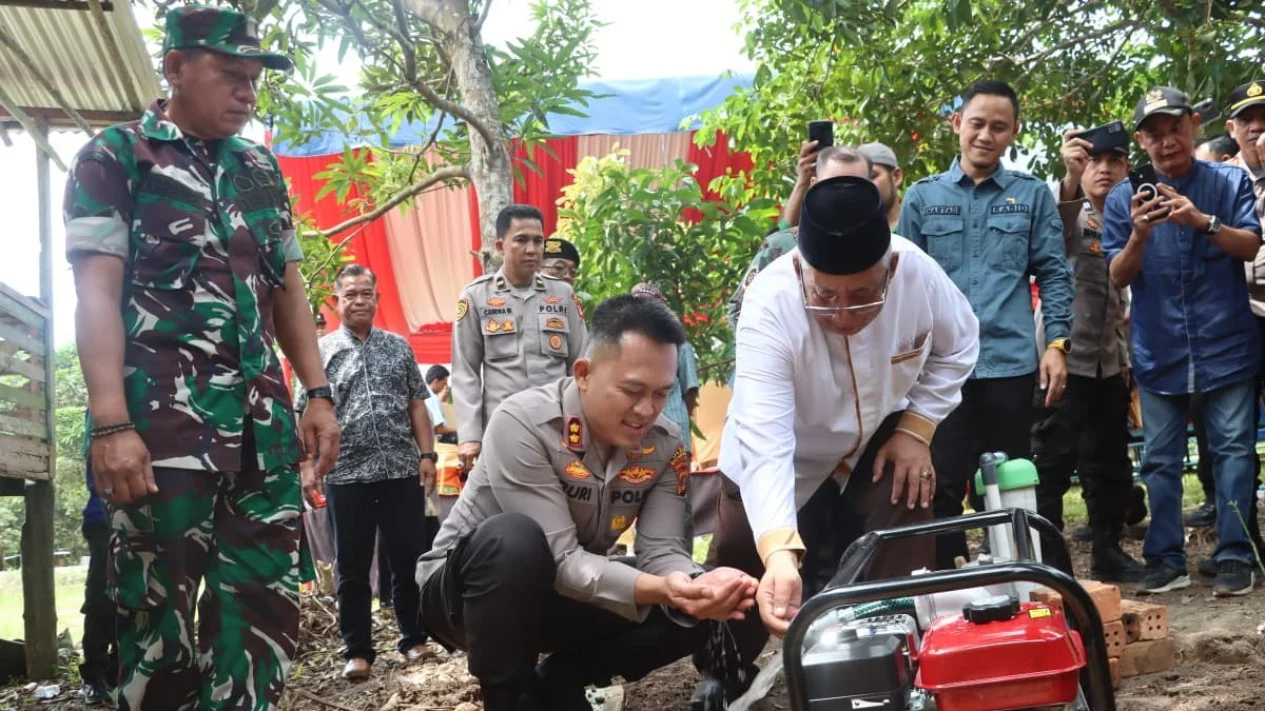 Warga Musi Banyuasin Nikmati Air Bersih