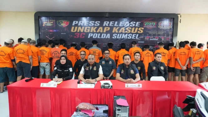 137 Penjahat Jalanan di Sumsel Ditangkap dalam Sebulan, Polisi Ungkap Fakta Tak Terduga