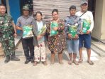 Babinsa Koptu Lukman Kawal Benih Inpari 32 HDB Gempur Pangan