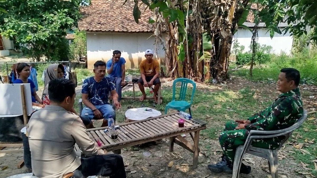 Babinsa Situraja Sinergi TNI-Polri Gelar Komsos Deteksi Dini Gangguan Kamtibmas