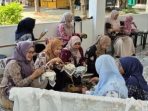 Belajar Membatik DWP Diskominfo Indramayu, Eratkan Silaturahmi