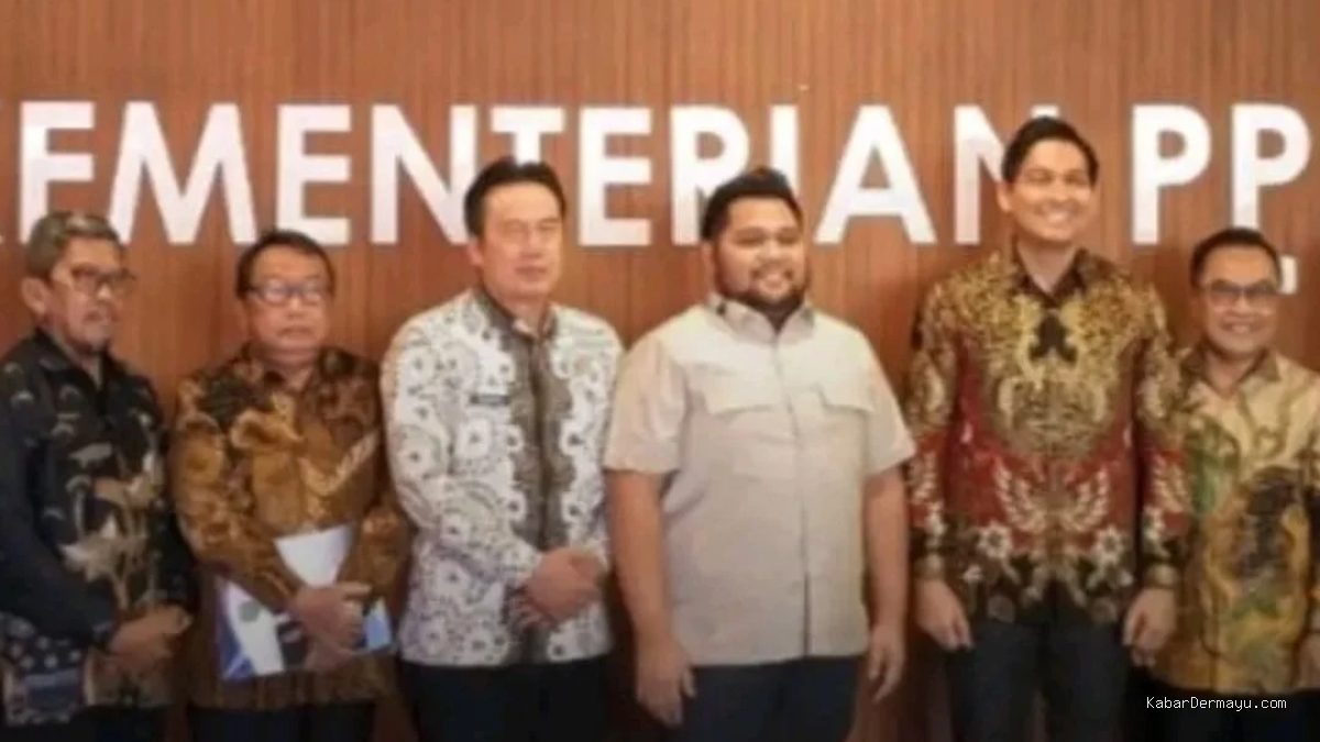 Bupati Lucky Hakim Dorong Percepatan Pembangunan Indramayu di Bappenas