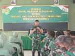 Ceramah Pembinaan Mental Bintaljarahdam III/Siliwangi Kodim Indramayu