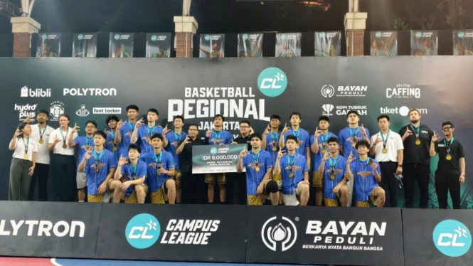 Eagles UPH Juara Jakarta, Tim Putra Putri Lolos The Nationals 2026